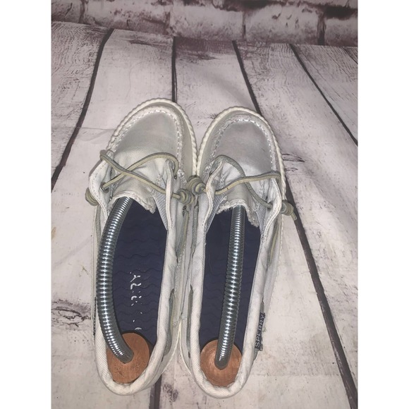 Sperry women’s fabric boat shoes (size 7) - Picture 5 of 7